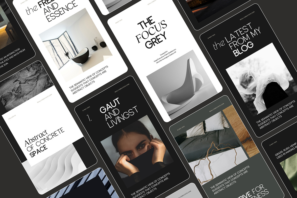 Wunder / Canva Instagram Story Set, a Social Media Template by Goashape Studio (Photo 4 of 10)