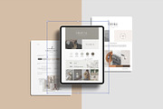 iPad Screen Website Mockup, an iPad Mockup by graphicpages (Thumbnail 3 of 9)
