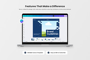 Brand Guideline for Tech Company, a Branding & Logo Template by twinstd (Thumbnail 3 of 6)