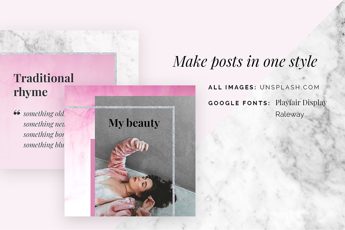 BEAUTY - social media template, a Social Media Template by Digital Breath templates (Photo 4 of 4)