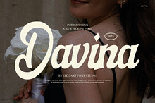 Davina Script Font