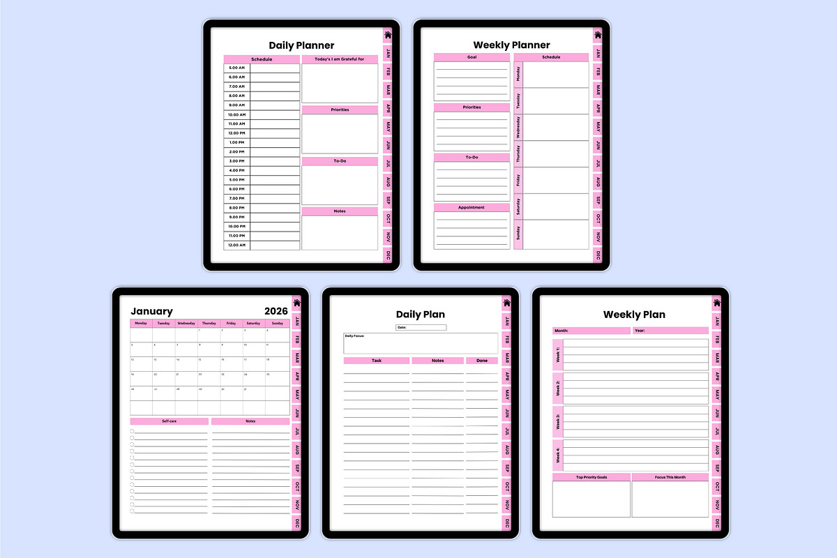 Digital 2026 Craft Business Bundle, a Stationery Template by Shumaya (Photo 2 of 4)