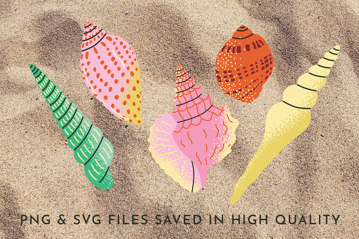 FUNKY OCEAN: clipart, pattern, an Animal Illustration by Elliko shop (Photo 6 of 8)