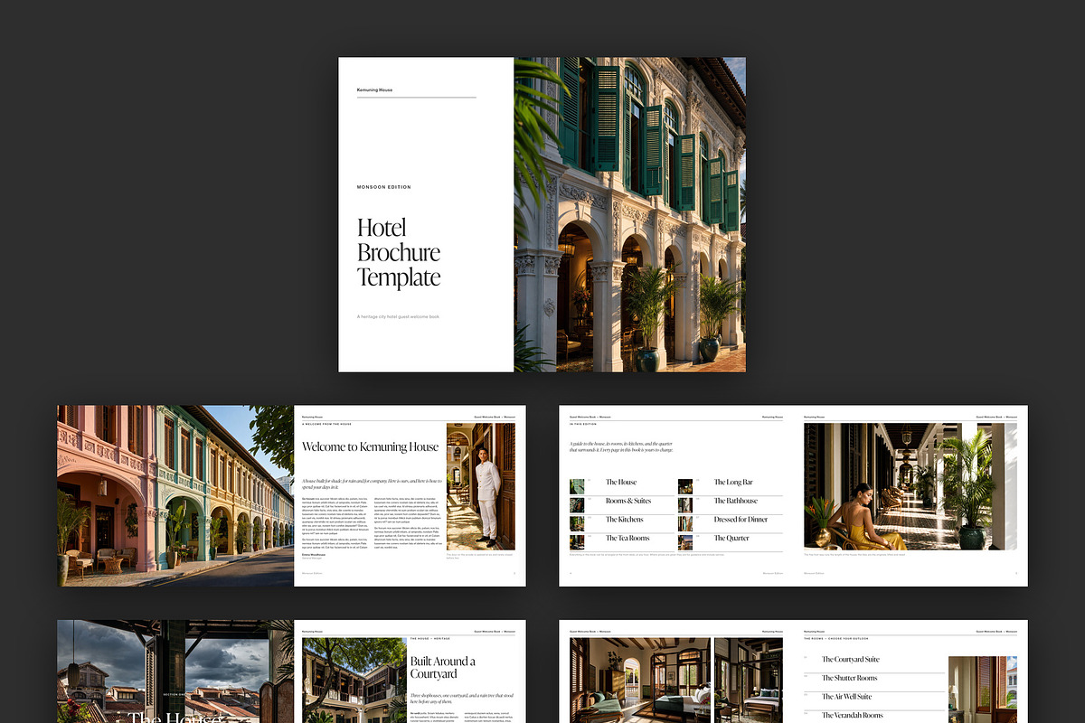 Landscape Hotel Brochure Template, a Brochure Template by BrandPacks (Photo 10 of 10)