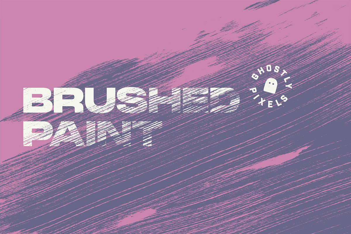 Brushed Paint Textures, a Texture Graphic by GhostlyPixels (Photo 1 of 15)