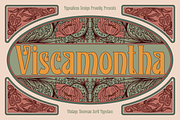 Viscamontha, a Serif Font by ilhamtaro (Thumbnail 1 of 11)