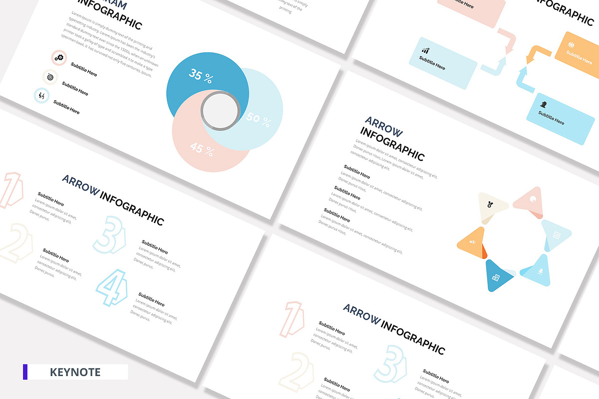 Mega Infographic Keynote Template, a Presentation Template by temphall (Photo 1 of 8)