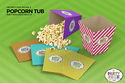 Popcorn Tub Packaging MockUp, a Packaging Mockup by INCDesign (Thumbnail 3 of 7)