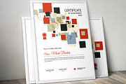 Certificate Word | PSD | AI, a Stationery Template by Curve Design (Thumbnail 3 of 3)
