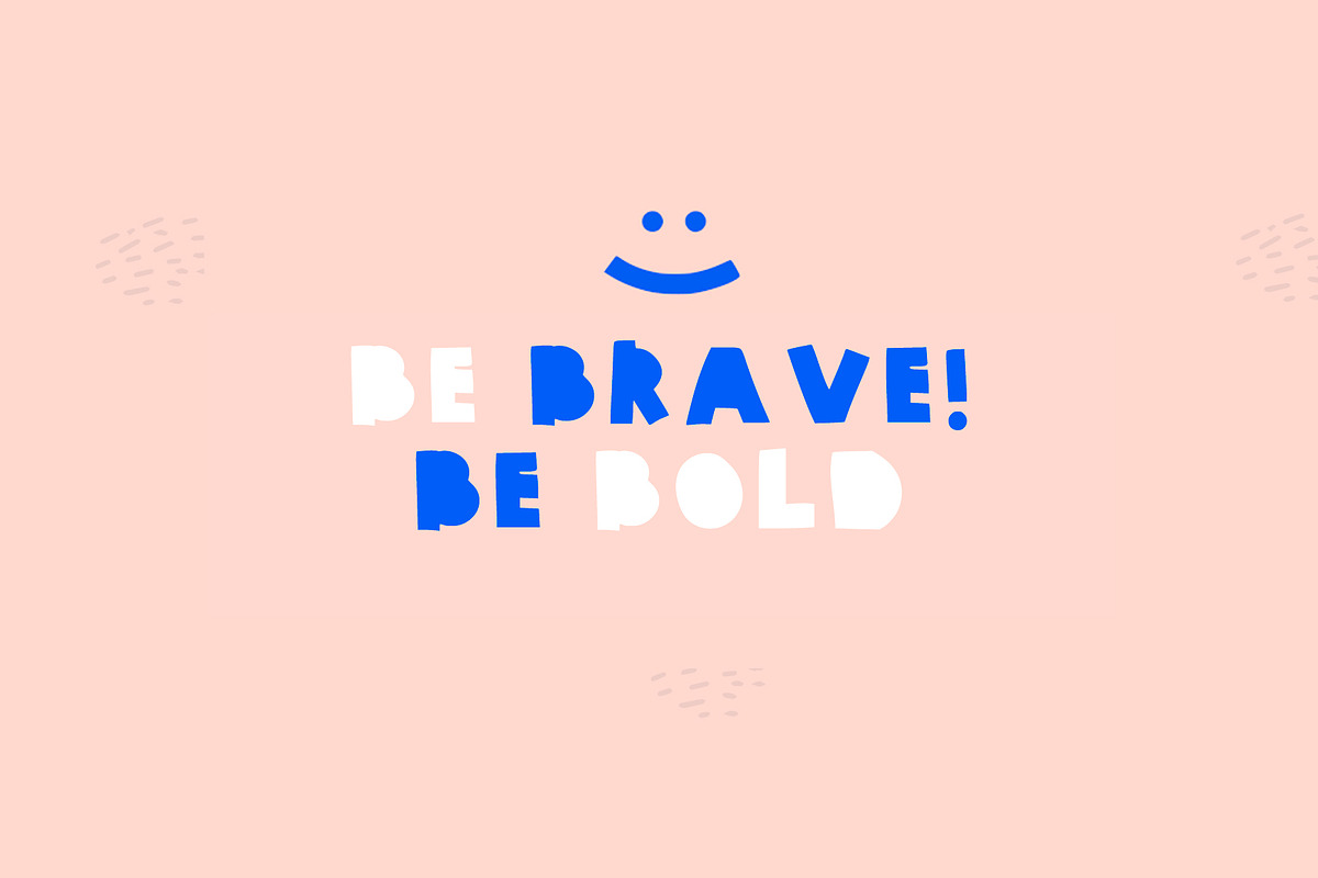 bold and playful kids font MICKLON, a Font by Ashiya Pixel (Photo 6 of 12)