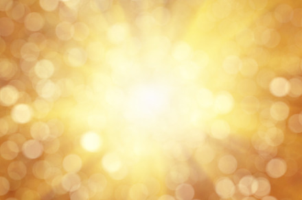 Golden texture bokeh of light, an Abstract Photo by djgis