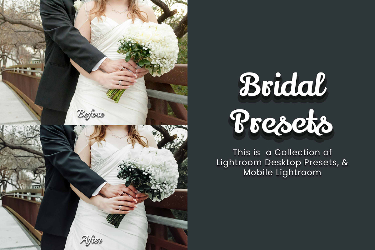 30 Bridal Lightroom Bundle, a Preset Add-On by 3Motional (Photo 3 of 11)