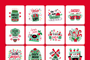 Christmas Stickers, an Emoji Icon by Brickclay (Thumbnail 8 of 9)