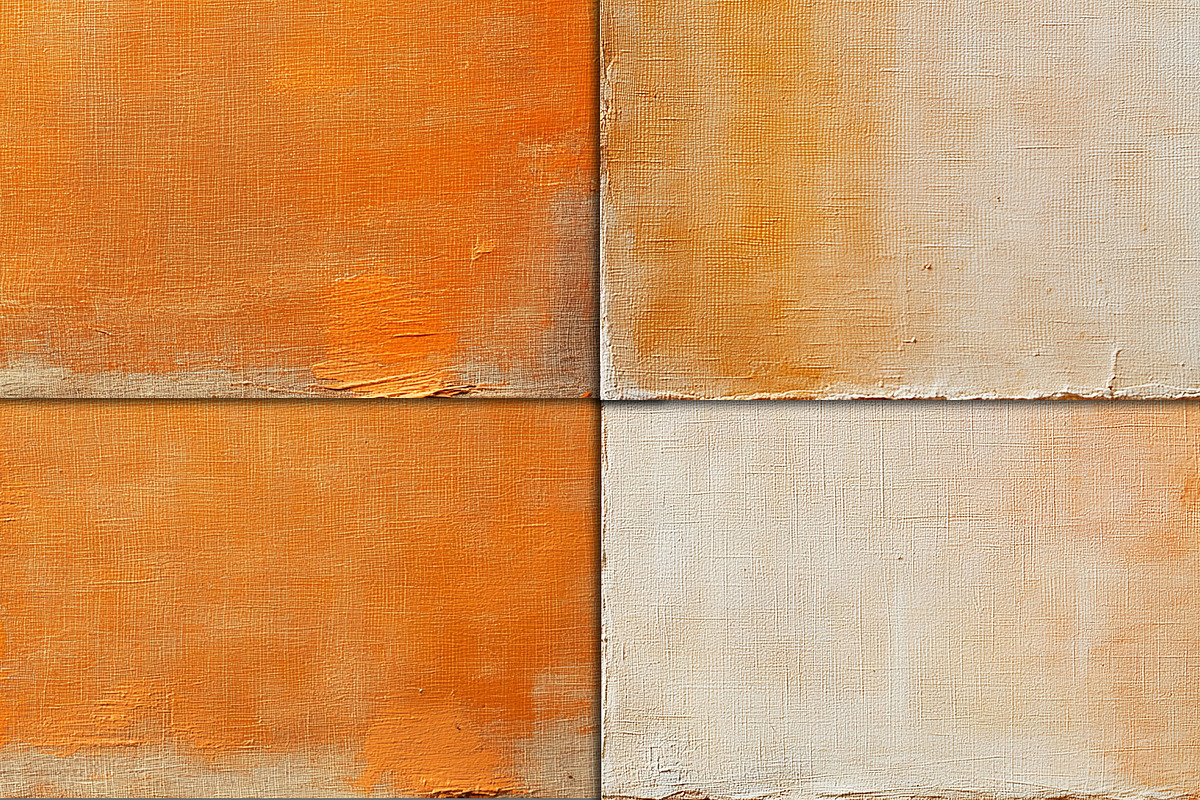Orange Linen Canvas Digital Textures, a Texture Graphic by Area (Photo 3 of 18)