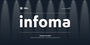 Infoma, a Sans Serif Font by Stawix (Thumbnail 1 of 9)