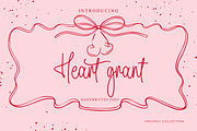Heart's Grant | Monoline Font, a Handwritten Font by Jackgridden (Thumbnail 1 of 7)