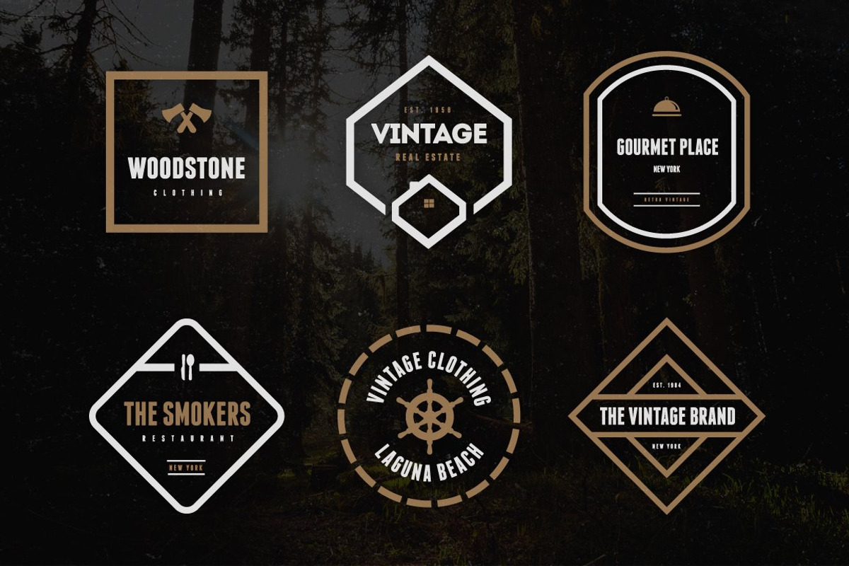 Vintage Logos Labels & Badges, a Branding & Logo Template by Design District (Photo 46 of 76)
