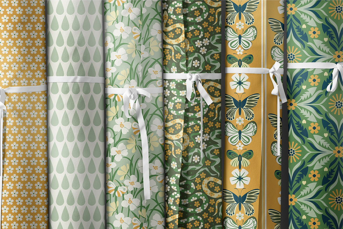 Magical Meadow Pattern Collection, a Pattern Graphic by MarynArts (Photo 11 of 14)