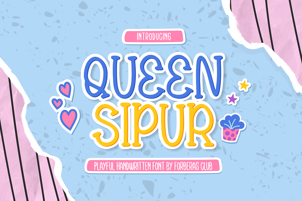 Queen Sipur The Princess, a Serif Font by Forberas Club (Photo 1 of 7)