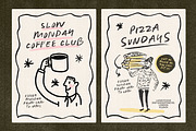 Merlot by Moonlight Casual Caps, a Handwritten Font by Nicky Laatz (Thumbnail 2 of 13)