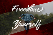 Rightside - Handwritten Font, a Script Font by FHFont (Thumbnail 2 of 9)