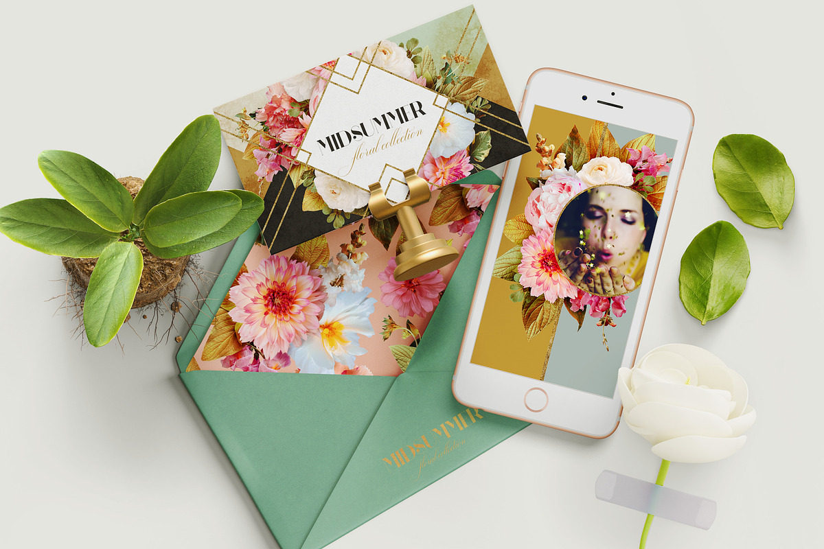 Midsummer Floral Collection, an Object Graphic by Eclectic Anthology (Photo 7 of 13)