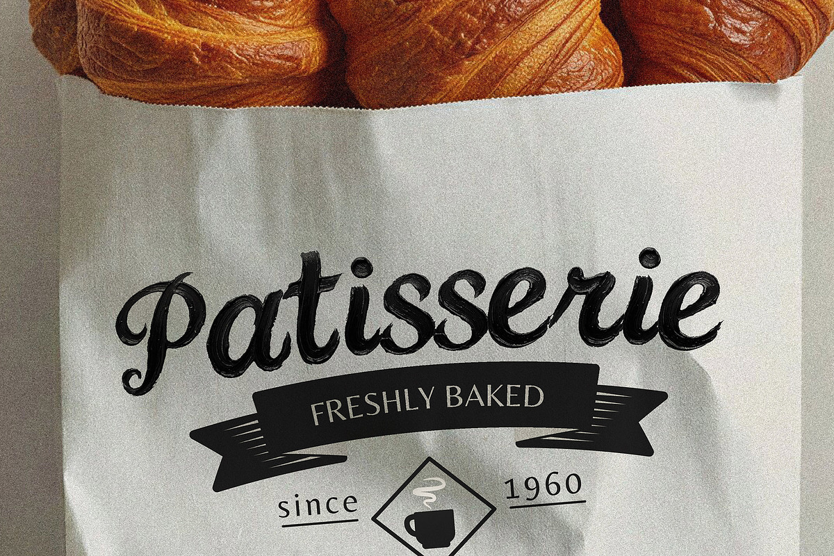 Brush Noire - Textured Hand Painted, a Font by AndrewPixelType (Photo 3 of 7)