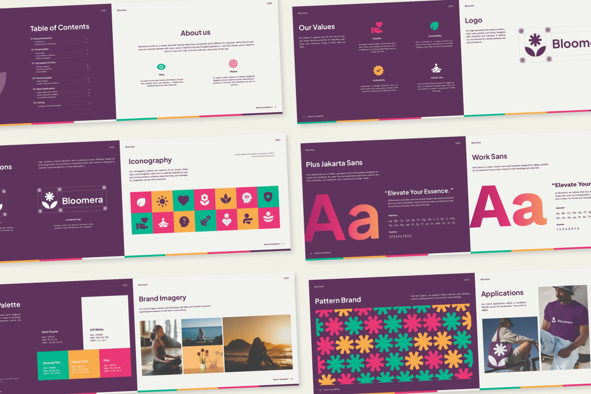 Mental Health Brand Guideline preview 5
