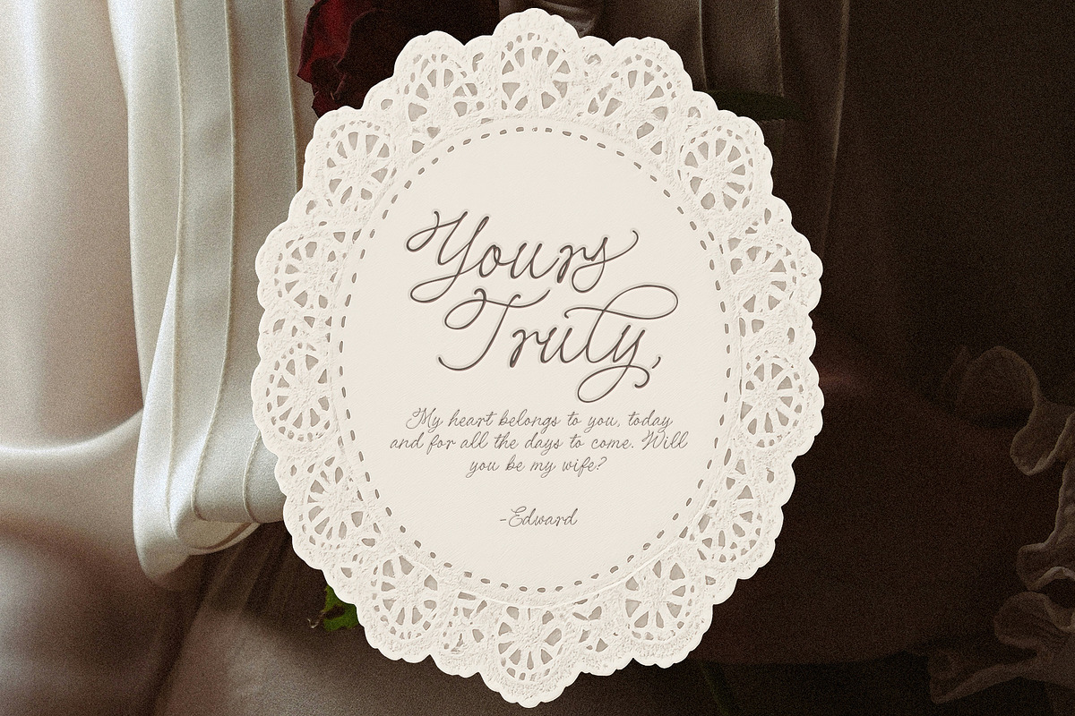 Thirty Pages - Handwritten Script, a Script Font by Sarid Ezra (Photo 6 of 9)