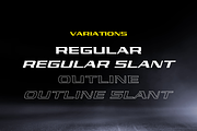Pro Racing, a Sans Serif Font by Sronstudio (Thumbnail 12 of 12)