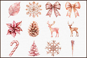Rose Gold Winter Collection PNG Clip, an Illustration by Sublimation Artist (Thumbnail 3 of 6)