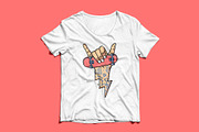 skateboarding shaka hand, an Illustration by gunaonedesign (Thumbnail 3 of 4)