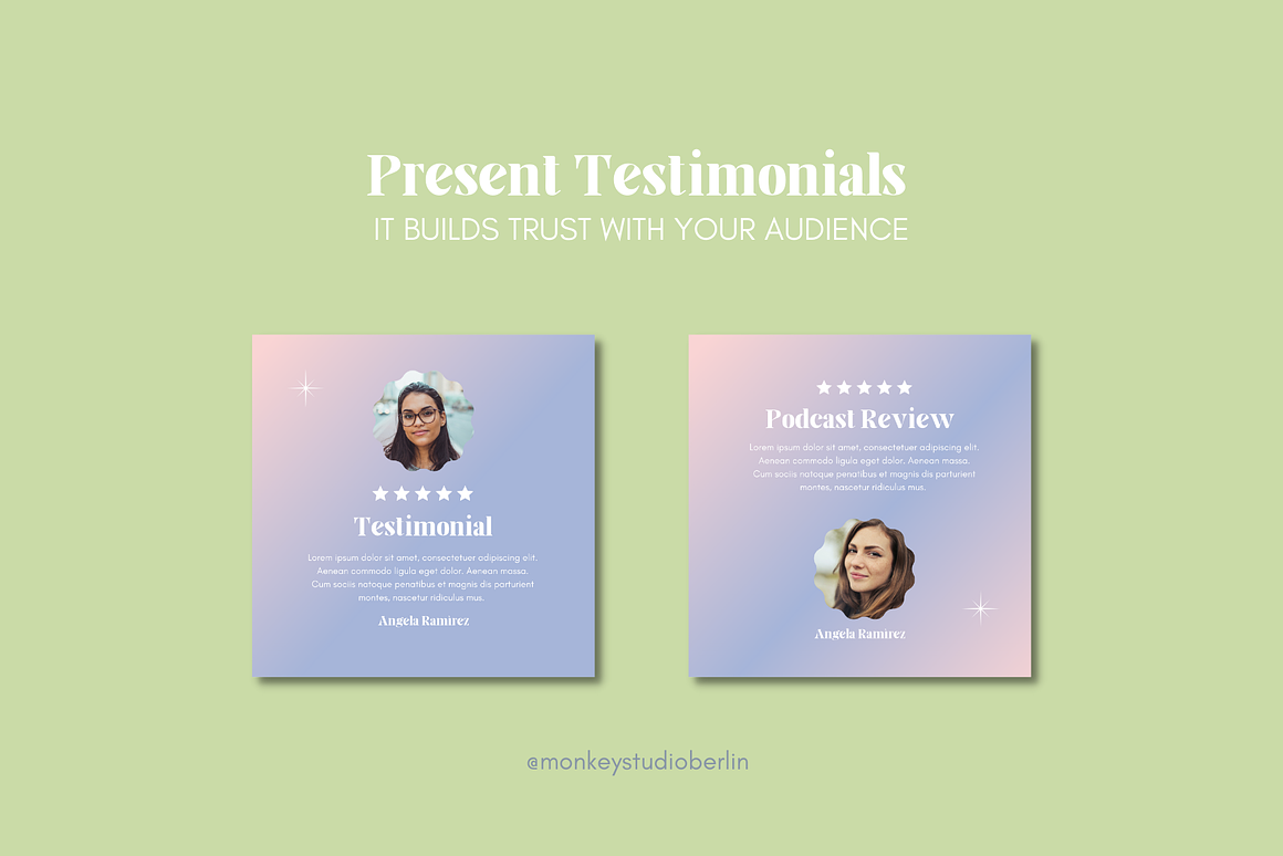 Meditation Wellness Instagram Bundle, a Marketing Template by This shop is closed (Photo 8 of 11)
