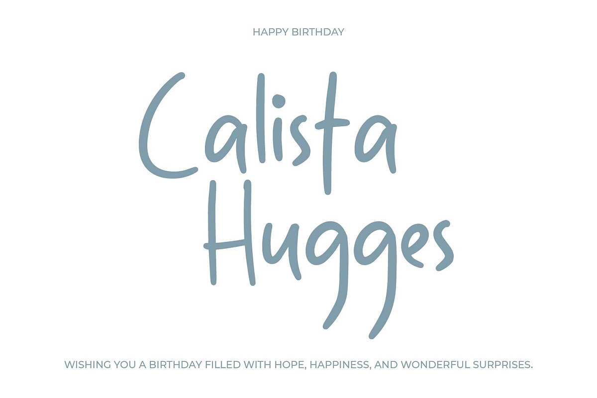 Sejuk - Sweet Happy Font, a Handwritten Font by TrimStudio (Photo 9 of 10)