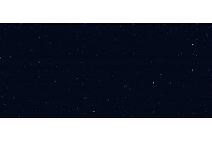 Starlit Night Sky, an Illustration by Flashvector