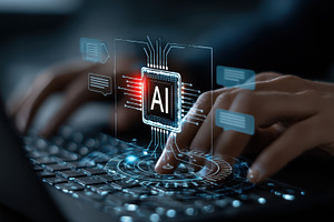 AI technology innovation digital fut, a Photo by Pixeness Studio