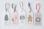 Christmas time illustrations frames, an Object Graphic by alenaganzhela (Thumbnail 6 of 11)