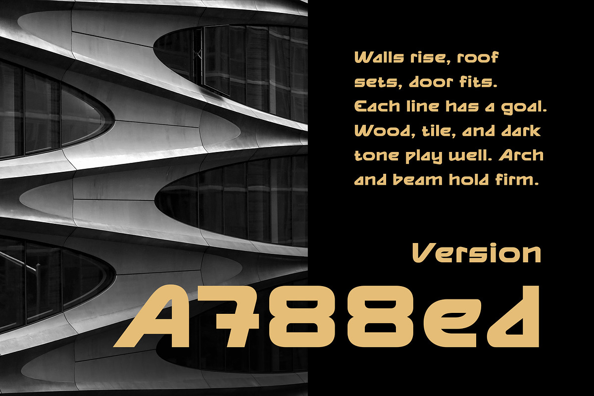 CS Stage – Futuristic Font, a Sans Serif Font by Craft Supply Co. (Photo 6 of 8)