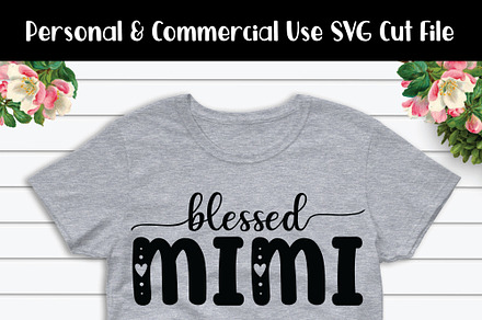 Blessed Mimi SVG, PNG Clipart