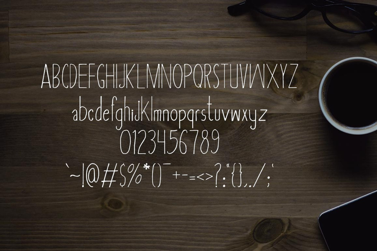 Asbah Serif Font preview 2
