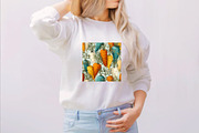 Seamless Carrot Pattern, a Pattern Graphic by SVGArt (Thumbnail 5 of 8)