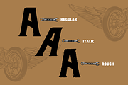 Retro Rider - Branding Logo Font, a Serif Font by Nirmana Visual (Thumbnail 3 of 10)