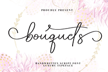 Bouquets | Script Font