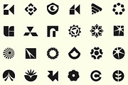 Geometric Logo Pack, a Solid Icon by Tekuni (Thumbnail 7 of 14)