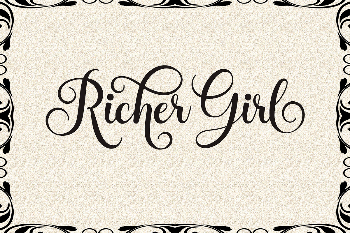 Baby Shake - Luxury Calligraphy Font, a Script Font by Airotype (Photo 4 of 13)