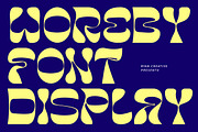 Woreby - Display Font, a Symbol Font by NuType (Thumbnail 1 of 9)