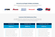 ProService HVAC Joomla 3 Template, a Websites & App Template by webunderdog (Thumbnail 4 of 7)