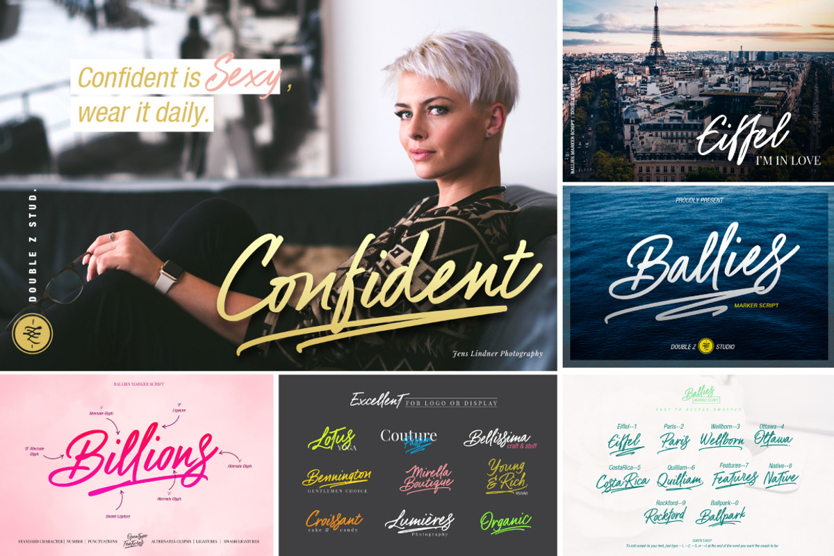 YEAR END FONT BUNDLE, a Script Font by DoubleZ Studio (Photo 3 of 12)