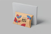 Pillow Box Mockups, a Packaging Mockup by megostudi0 (Thumbnail 2 of 7)