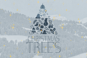 Merry Winter Christmas Display Font